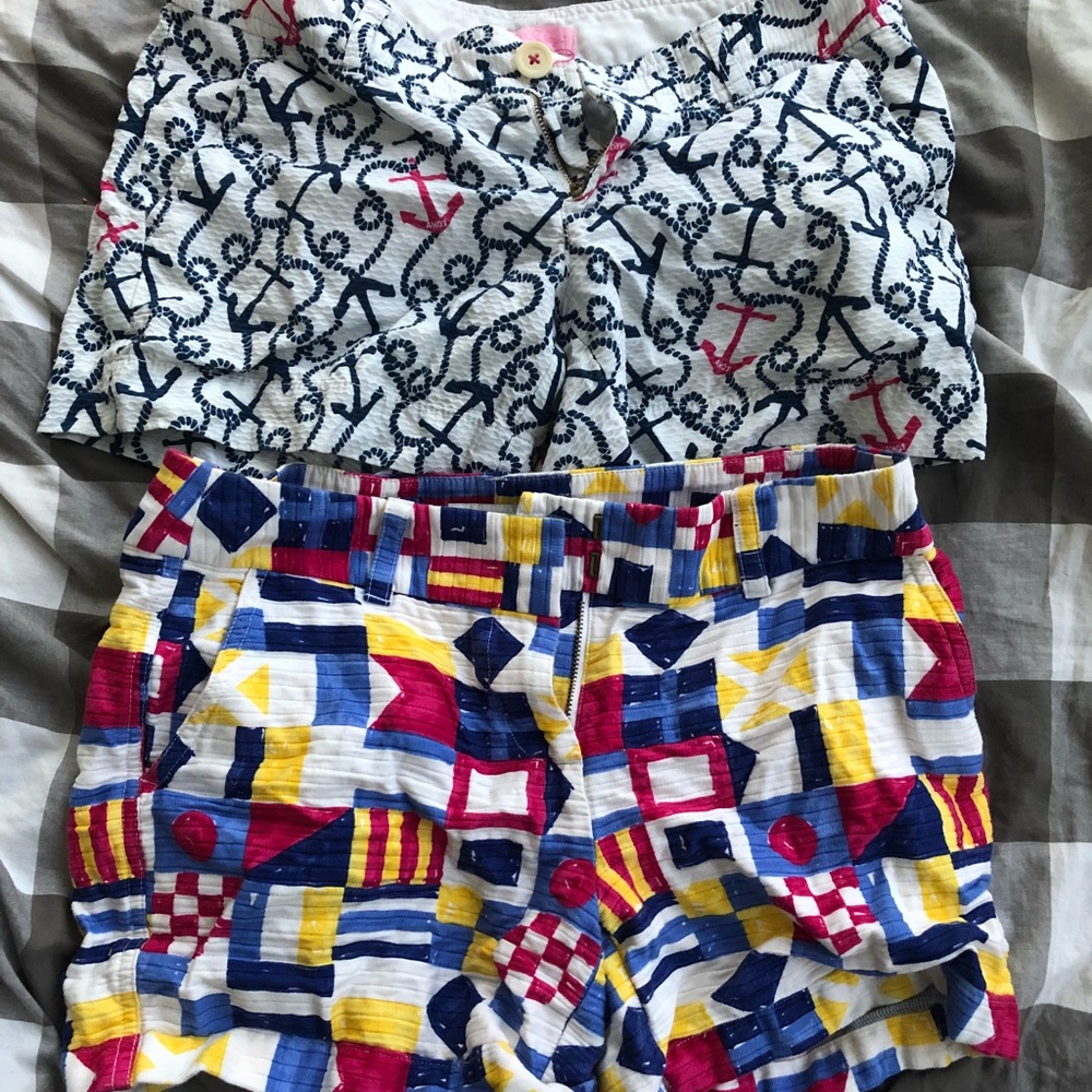 Bundle of shorts. Lilly Pulitzer. Vineyard vines